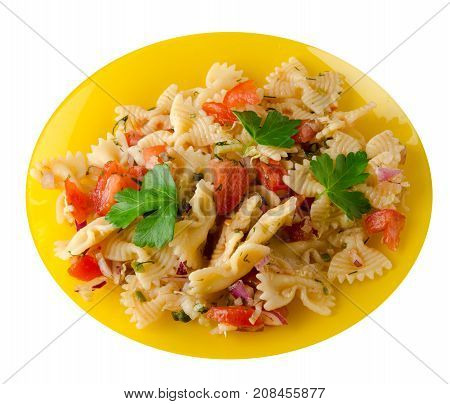 Pasta On A Plate