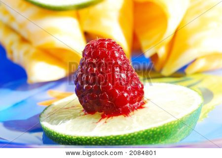 Malina na kousek vápna