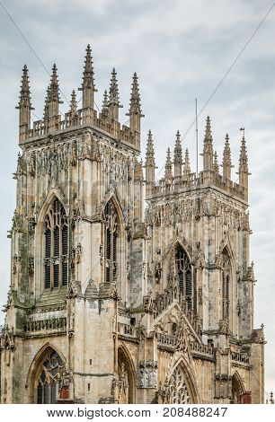 The Cathedral and Metropolitical Church of Saint Peter in York commonly known as York Minster is the cathedral of York England and is one of the largest of its kind in Northern Europe.