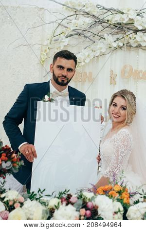 The Bridegroom Celebrates Her Marriage In The Restaurant
