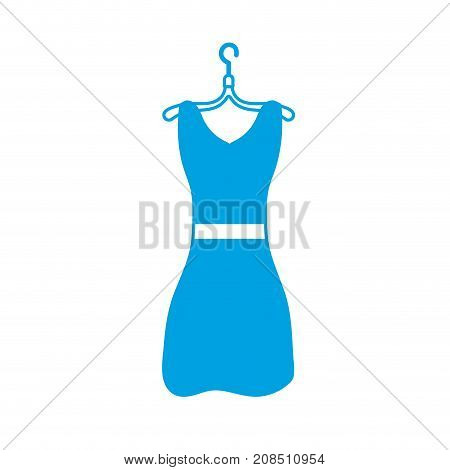 silhouette woman dress casual design style vector illustration
