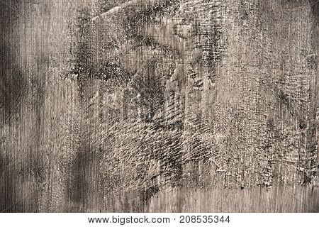 Texture Of Gray Concrete Wall. Plasterwork Of Interior Design