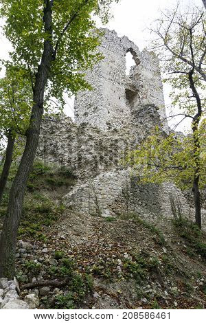 Ruins Of Vitanyvar In Hungary