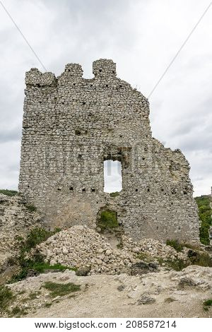 Ruins Of Vitanyvar In Hungary
