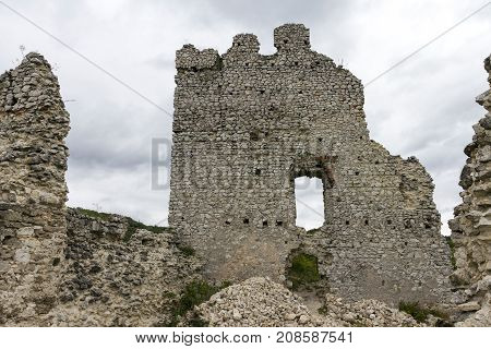 Ruins Of Vitanyvar In Hungary