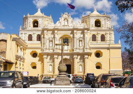 Iglesia De La Merced, Antigua, Guatemala