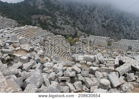Termessos is an ancient city located in the southeast of the historical area of ​​Pisidia