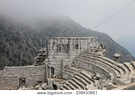 Termessos is an ancient city located in the southeast of the historical area of ​​Pisidia