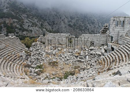 Termessos is an ancient city located in the southeast of the historical area of ​​Pisidia