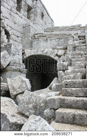 Termessos is an ancient city located in the southeast of the historical area of Pisidia