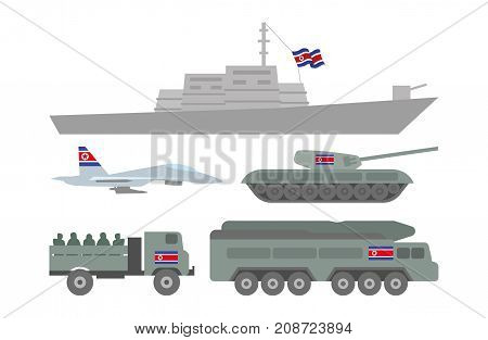 Military Machinery Illustration
