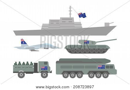 Military Machinery Illustration