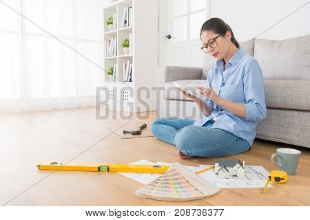 Professional Elegant Female Interior Designer