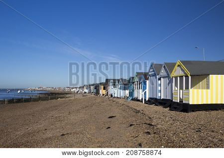 Thorpe Bay Beach near Southend-on-Sea Essex England