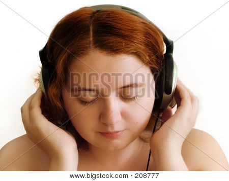 Lány-fejhallgató