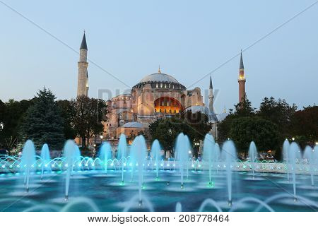 Hagia Sophia Museum In Istanbul