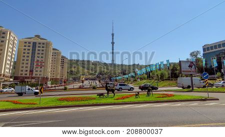 Almaty -  Dostyk Avenue