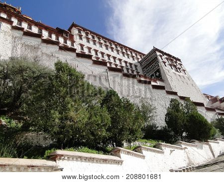 Potala Palace In Lhasa, Tibet Region