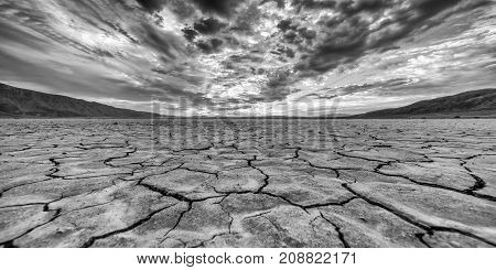 Clark Dry Lakebed In Anza Borrego Desert State Park