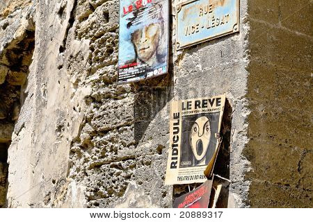 축제의 포스터 아비뇽