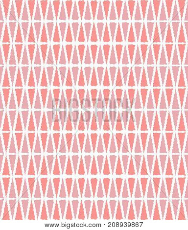 Colored Abstract Geometrical Triangle Seamless Pattern Vector