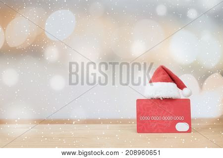 Christmas Shopping Idea Concept Background.