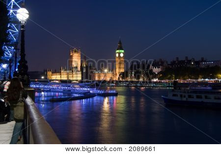 Big Ben i skymningen
