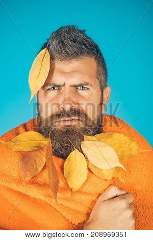 Leaves Beard At Barber And Hairdresser.