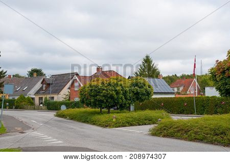 Town Of Soroe In Denmark
