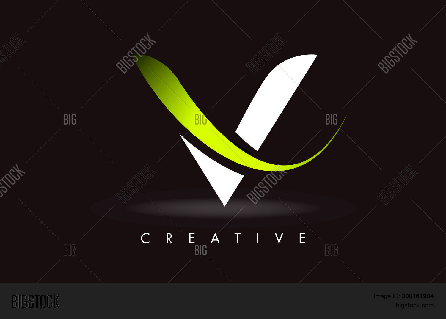 V Letter Design Logo Vector & Photo (Free Trial) | Bigstock