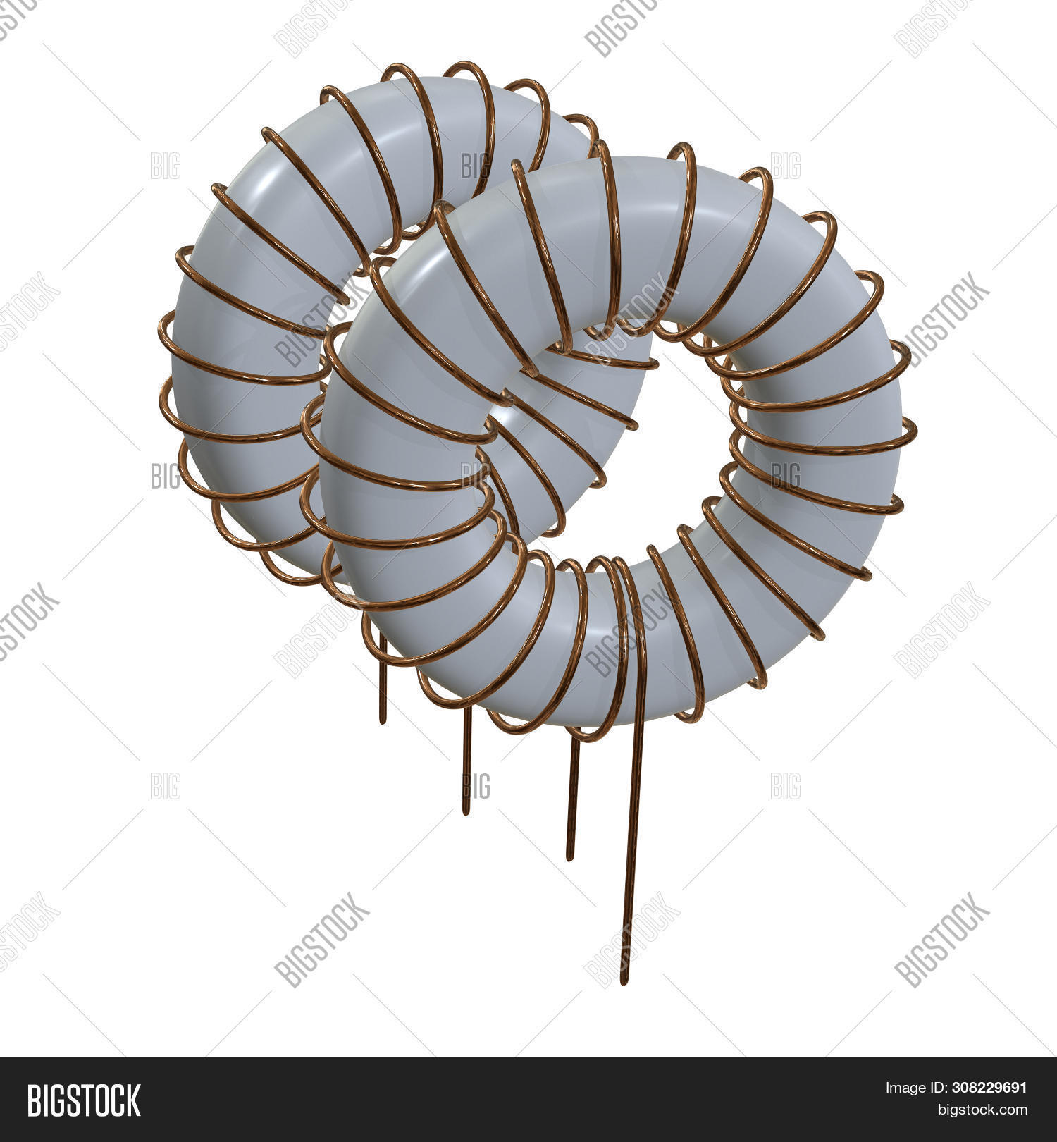 Toroidal Coil Inductor Image & Photo (Free Trial) | Bigstock