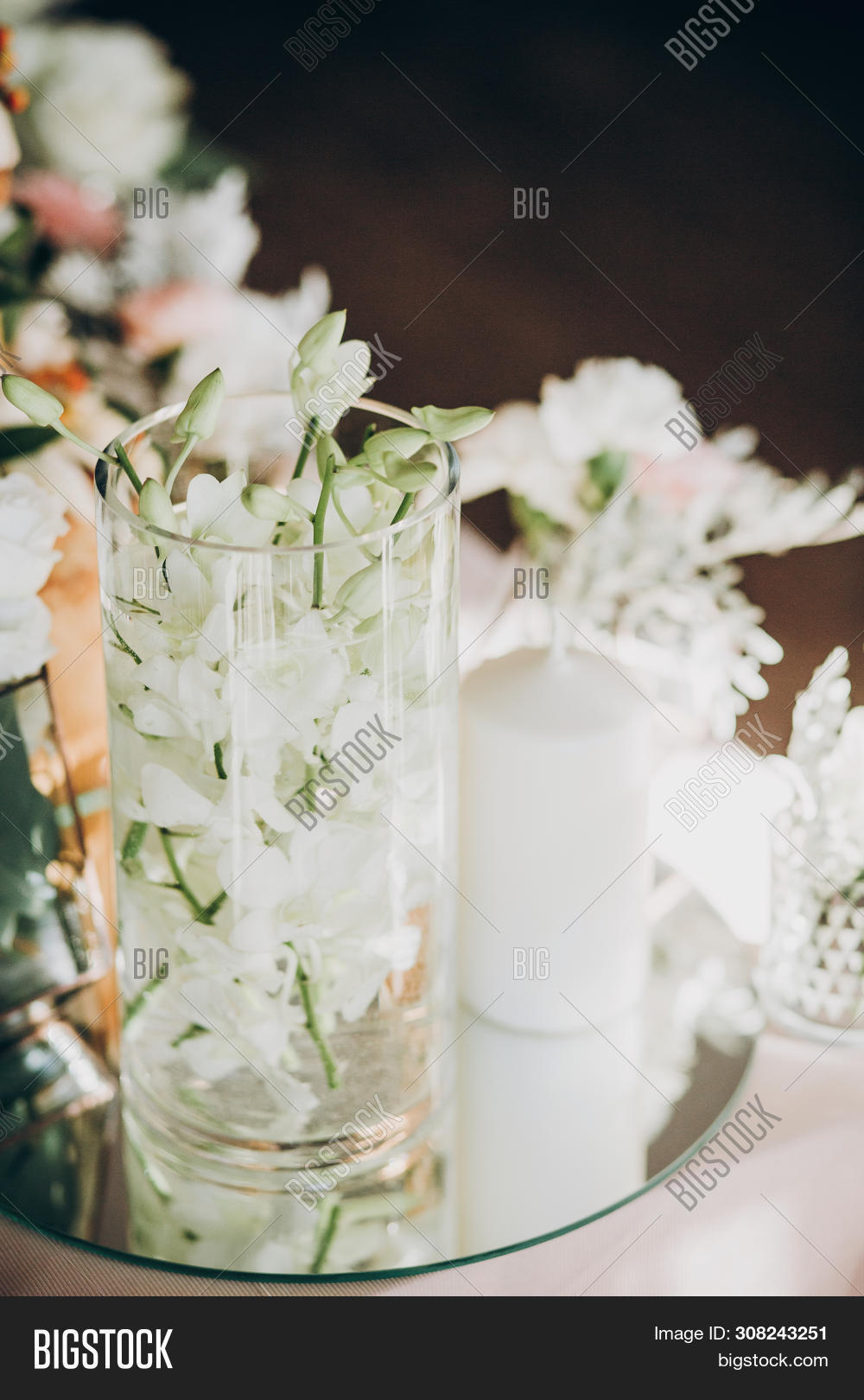 Stylish Floral Decor Image Photo Free Trial Bigstock