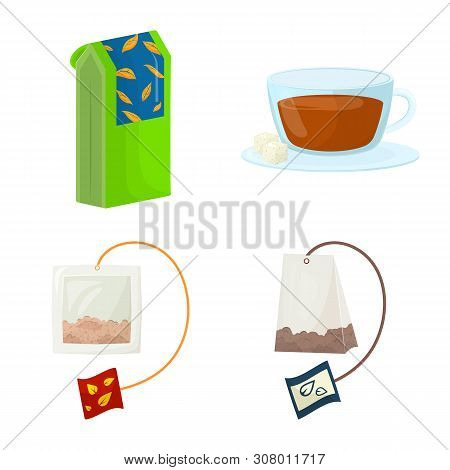 Vector Design Of Food And Natural Symbol. Collection Of Food And Black Vector Icon For Stock.