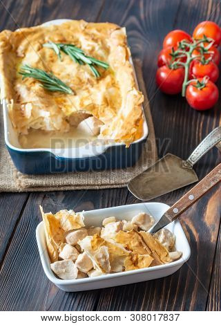 Chicken Pie With Philo