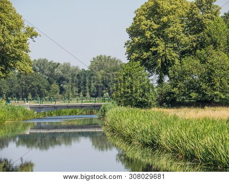 ulft in the netherlands and the river dinkel