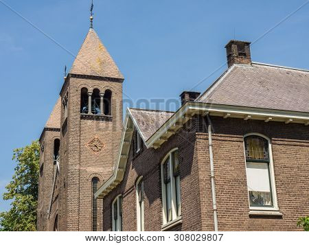 summer in the small City of ulf in the netherlands