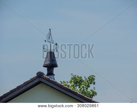 summer in the small City of ulf in the netherlands