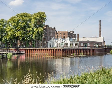 summer in a small village in the netherlands