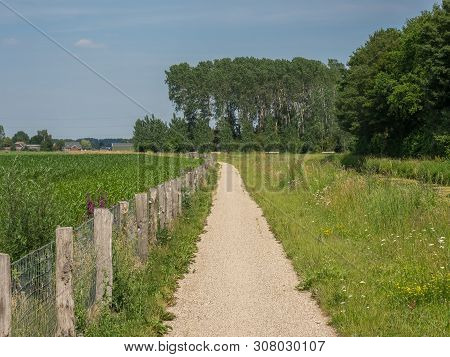 summer in the small City of ulf in the netherlands
