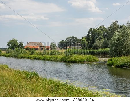 summer in a small village in the netherlands