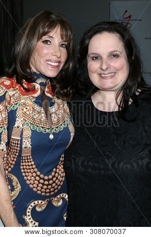 LOS ANGELES - JUN 23:  Kate Linder, Cathy Tomas at the Young and The Restless Fan Club Luncheon at the Marriott Burbank Convention Center on June 23, 2019 in Burbank, CA