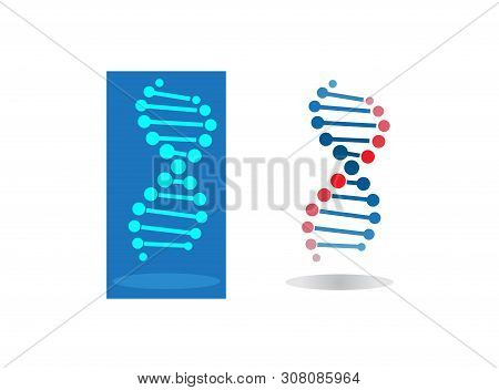 Adn Circles Blood Design For Logo Illustration