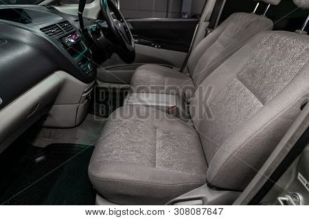Novosibirsk, Russia - June 18, 2019:  Toyota Opa,close-up Of The Dashboard, Adjustment Of The Blower