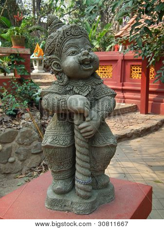 Lilla Thai Orge staty