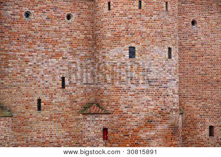 Detail zdi opevnění hradu
