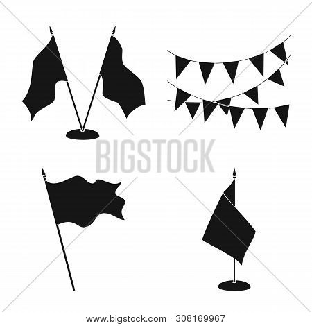 Vector Design Of Material And Media Symbol. Set Of Material And Textile Vector Icon For Stock.