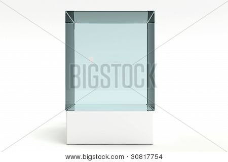 leere Vitrine