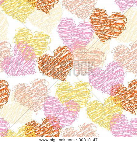 Valentine naadloze patroon