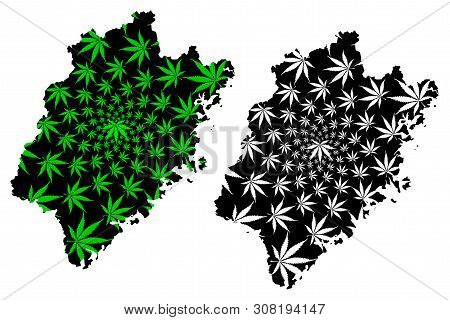 Fujian Province (administrative Divisions Of China, China, People's Republic Of China, Prc) Map Is D