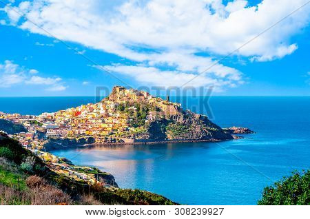 View Of Ancient Village On The Coast